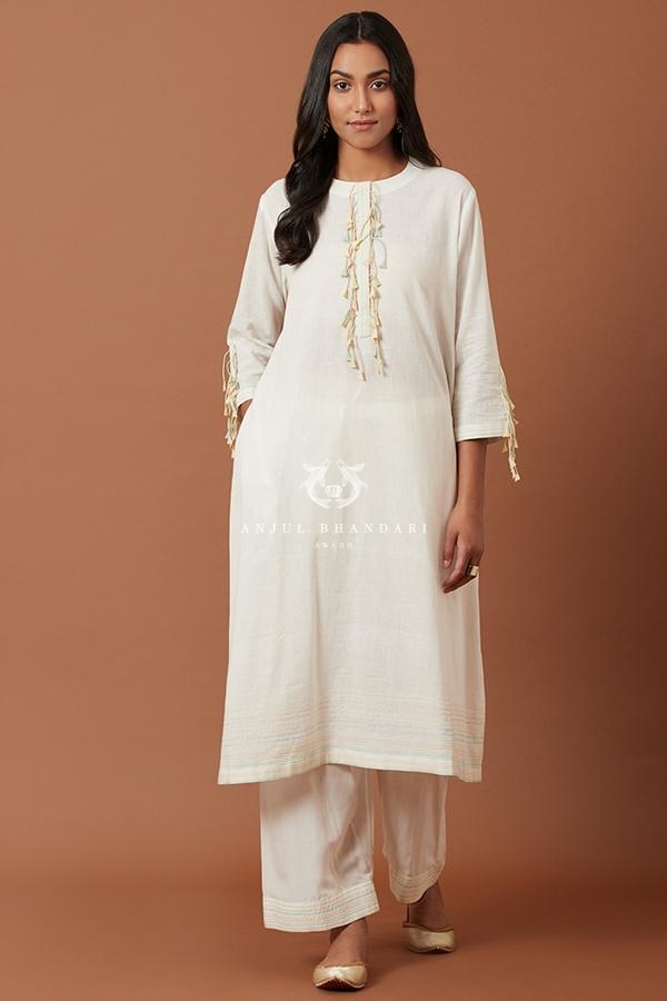 White kurta design 2025 2019 for girl