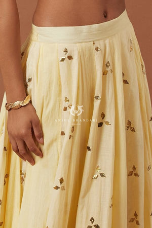 Buy Yellow Regular Lehenga Sets for Women Online in India - Indya