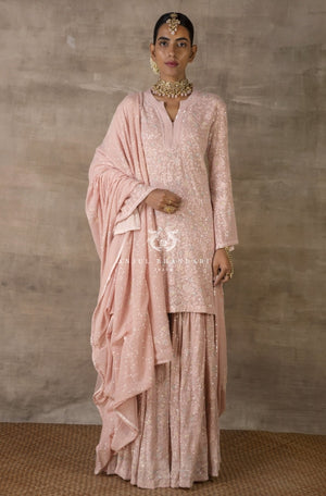 
                  
                    Load image into Gallery viewer, Gharara Blush Pink
                  
                