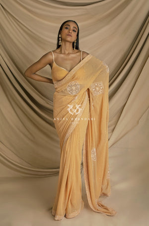 
                  
                    Load image into Gallery viewer, Saree Tangerine
                  
                
